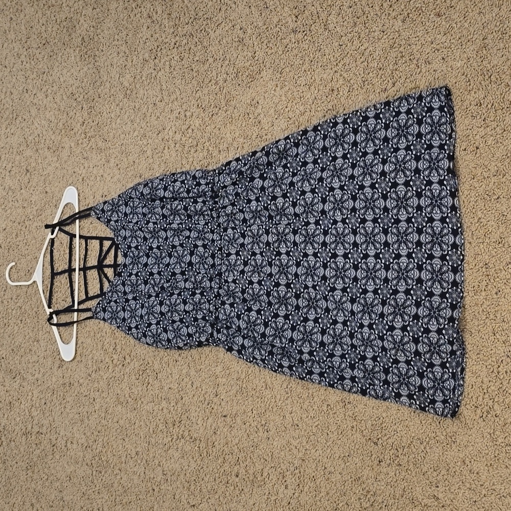 Forever 21 Blue and White Dress